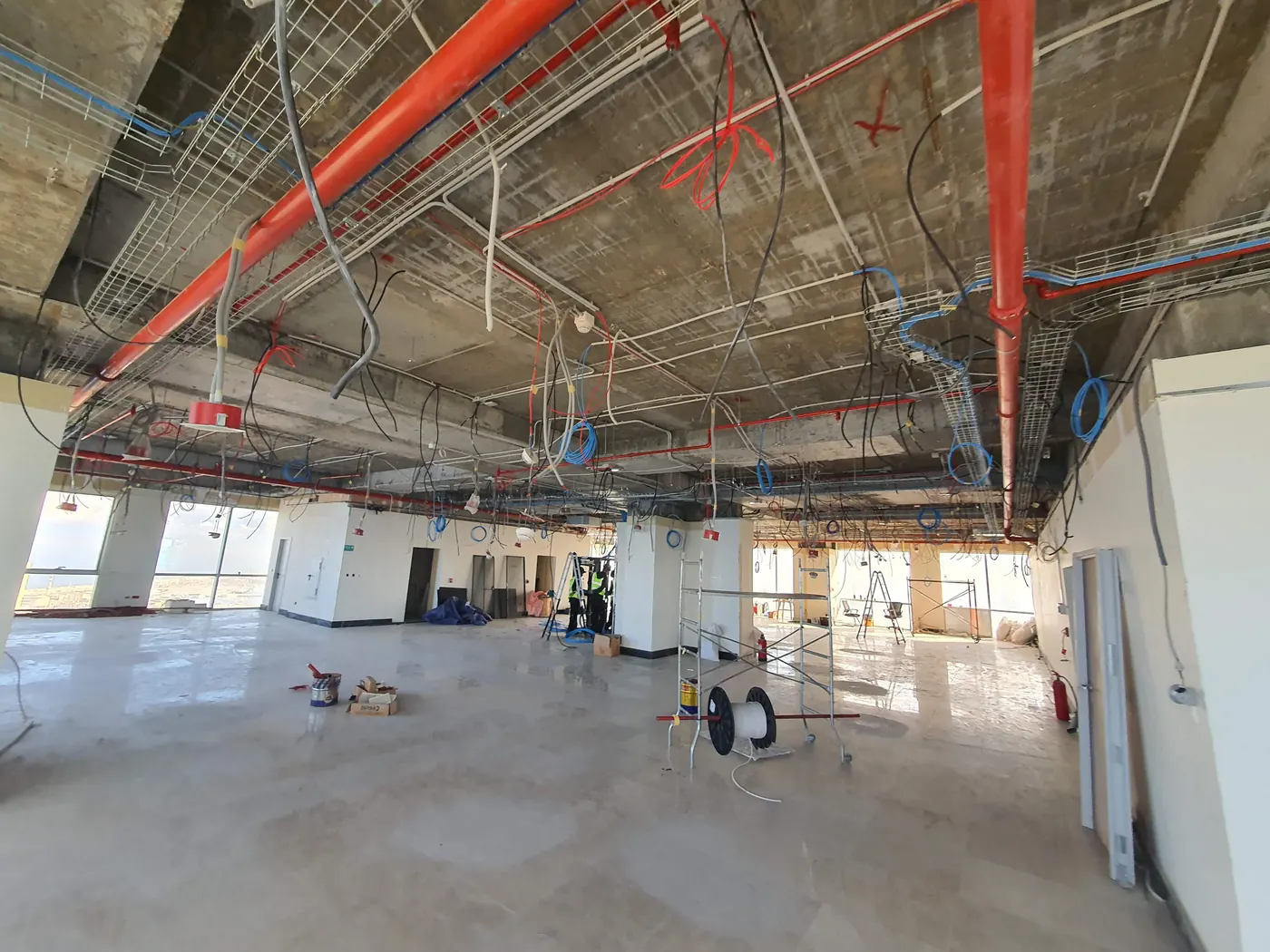 Overhead Structured Cabling